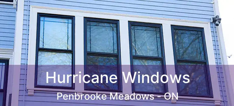 Hurricane Windows Penbrooke Meadows - ON