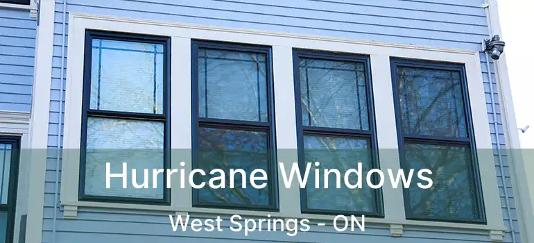 Hurricane Windows West Springs - ON