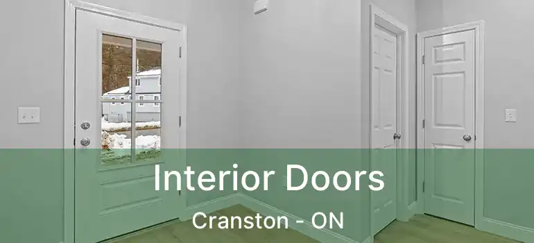 Interior Doors Cranston - ON