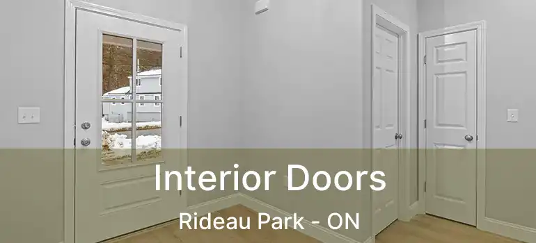 Interior Doors Rideau Park - ON