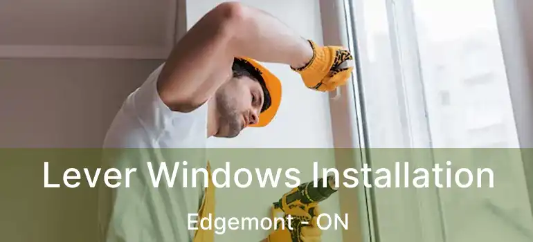 Lever Windows Installation Edgemont - ON