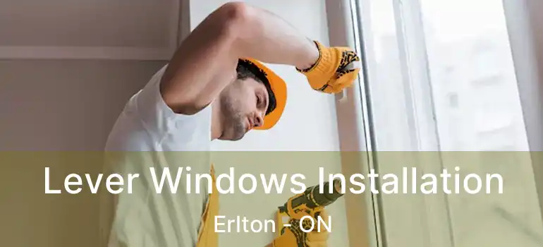 Lever Windows Installation Erlton - ON