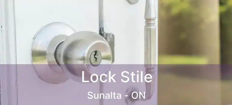 Lock Stile Sunalta - ON