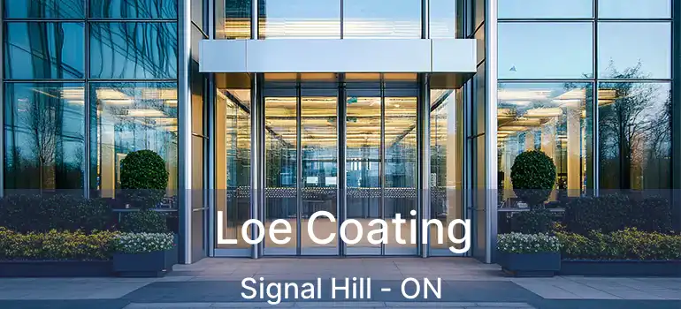 Loe Coating Signal Hill - ON