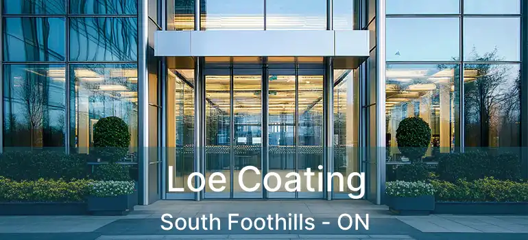 Loe Coating South Foothills - ON