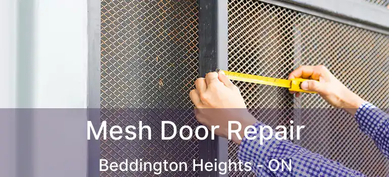 Mesh Door Repair Beddington Heights - ON
