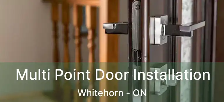 Multi Point Door Installation Whitehorn - ON