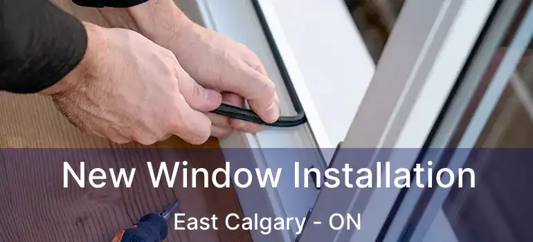 New Window Installation East Calgary - ON
