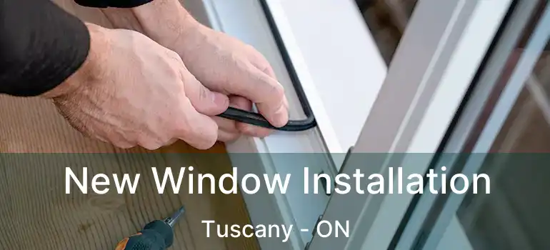 New Window Installation Tuscany - ON