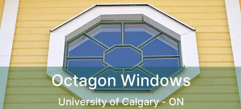 Octagon Windows University of Calgary - ON