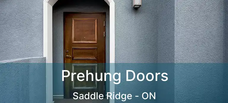 Prehung Doors Saddle Ridge - ON
