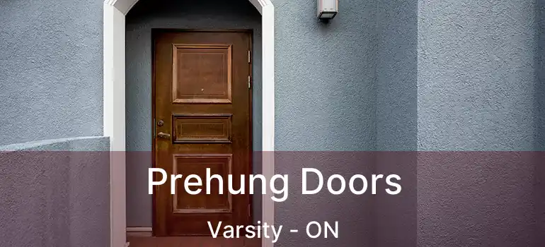 Prehung Doors Varsity - ON