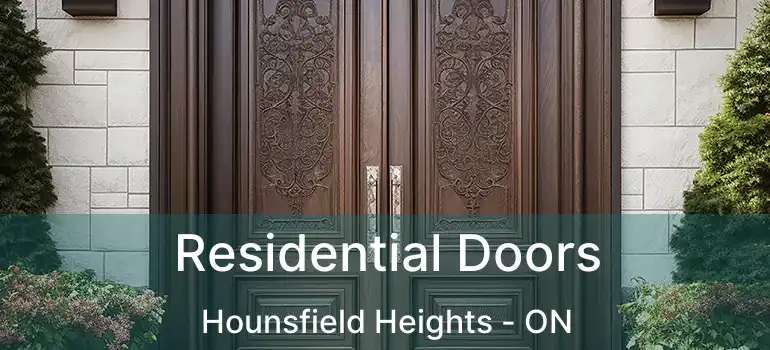 Residential Doors Hounsfield Heights - ON