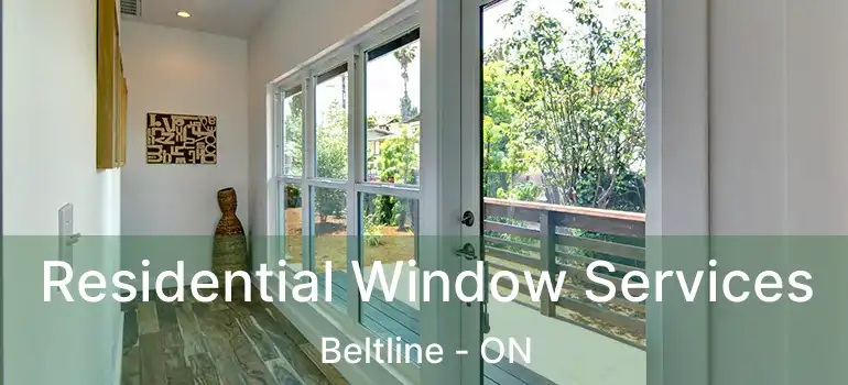 Residential Window Services Beltline - ON