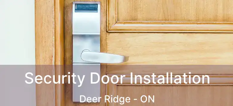 Security Door Installation Deer Ridge - ON