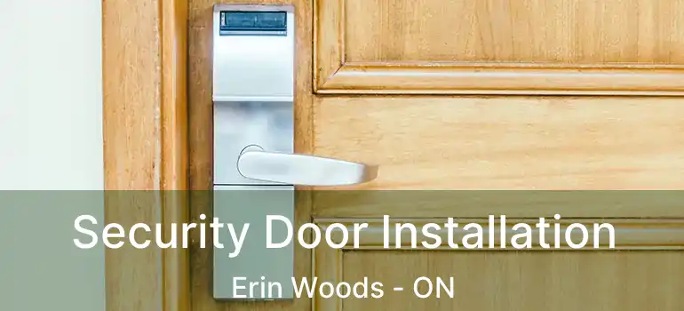 Security Door Installation Erin Woods - ON