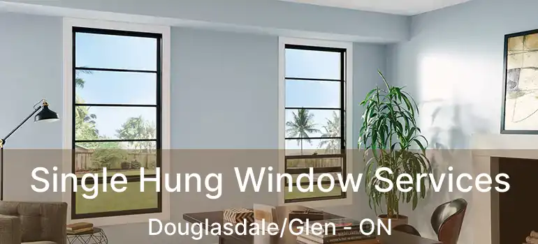 Single Hung Window Services Douglasdale/Glen - ON