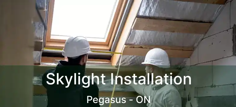 Skylight Installation Pegasus - ON