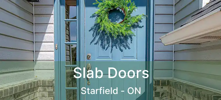 Slab Doors Starfield - ON