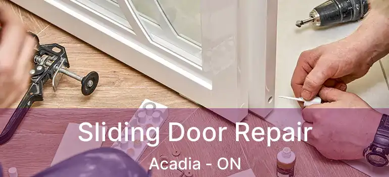 Sliding Door Repair Acadia - ON