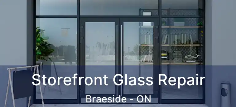 Storefront Glass Repair Braeside - ON