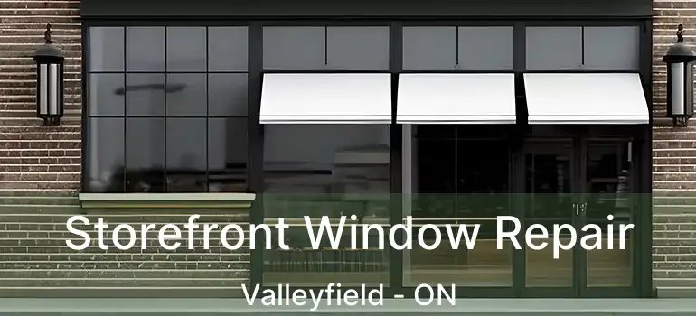 Storefront Window Repair Valleyfield - ON