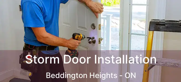 Storm Door Installation Beddington Heights - ON