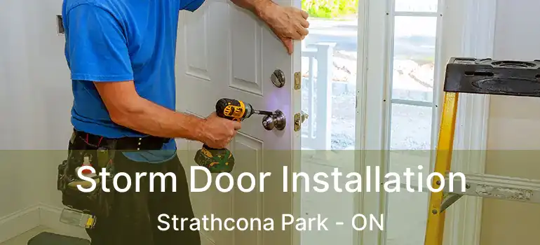 Storm Door Installation Strathcona Park - ON