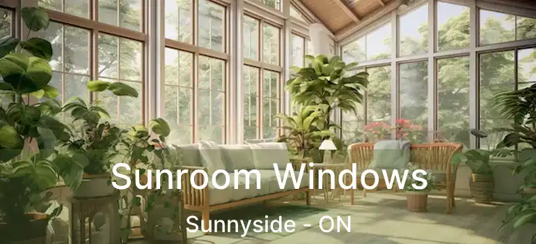 Sunroom Windows Sunnyside - ON