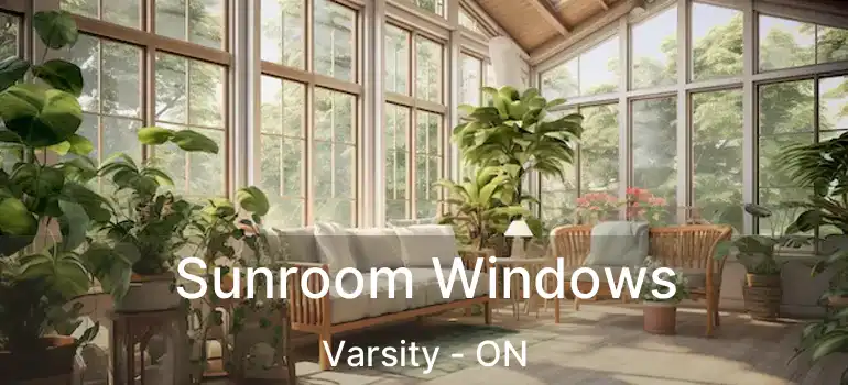Sunroom Windows Varsity - ON