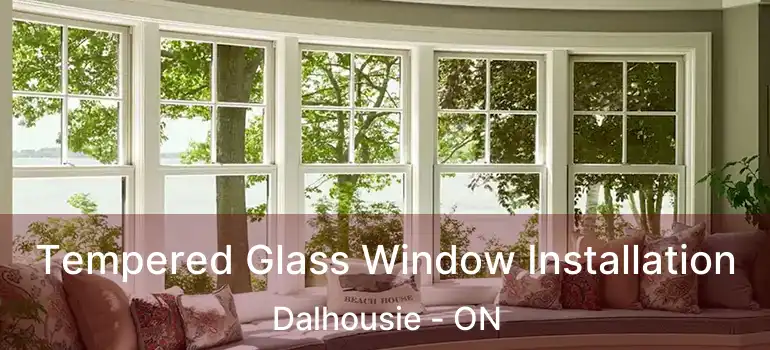 Tempered Glass Window Installation Dalhousie - ON