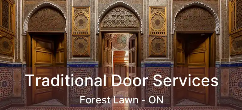 Traditional Door Services Forest Lawn - ON