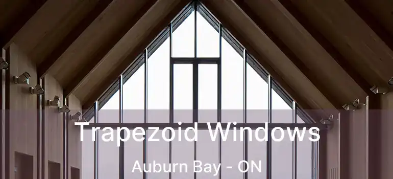 Trapezoid Windows Auburn Bay - ON