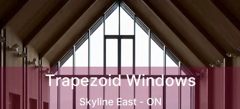 Trapezoid Windows Skyline East - ON