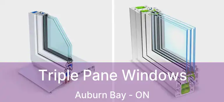 Triple Pane Windows Auburn Bay - ON
