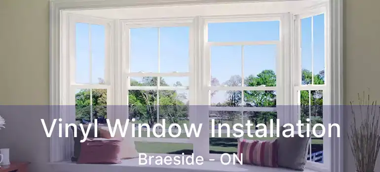 Vinyl Window Installation Braeside - ON