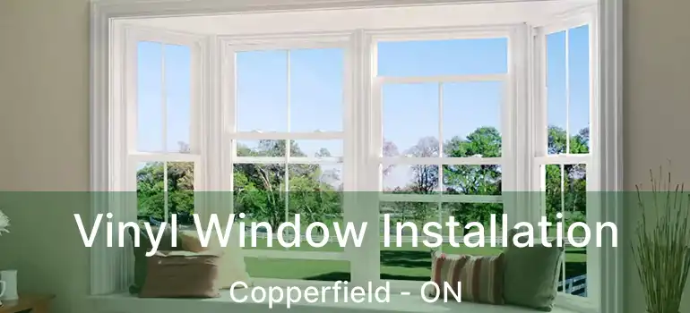Vinyl Window Installation Copperfield - ON