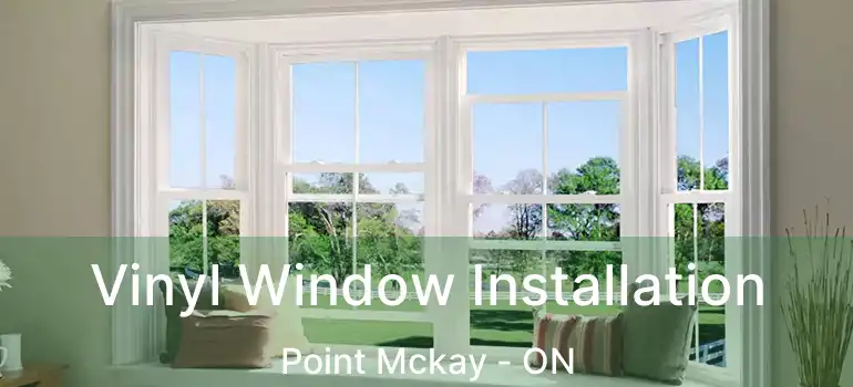 Vinyl Window Installation Point Mckay - ON