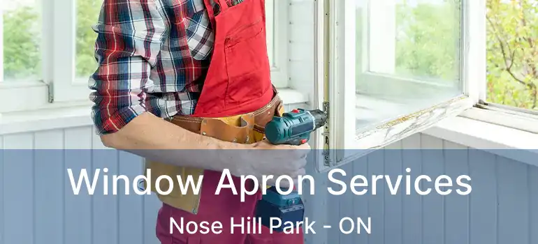 Window Apron Services Nose Hill Park - ON