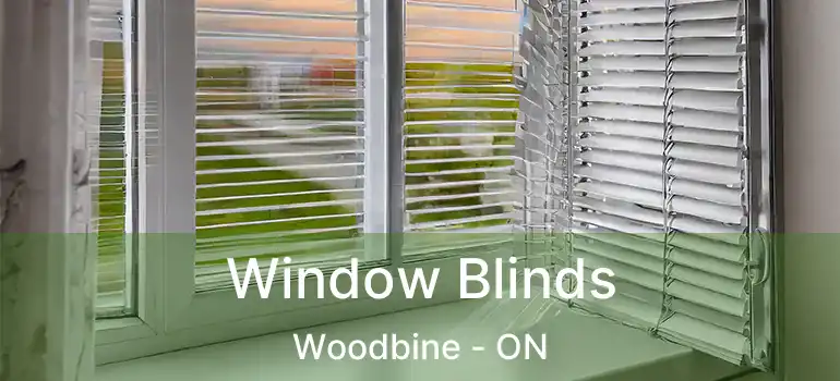 Window Blinds Woodbine - ON