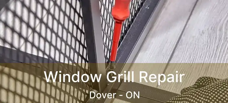 Window Grill Repair Dover - ON
