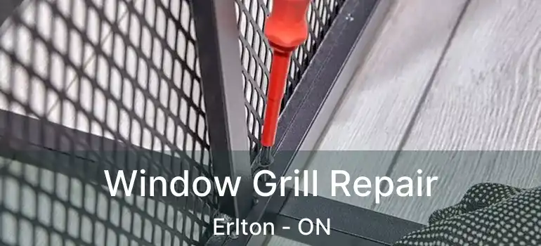 Window Grill Repair Erlton - ON