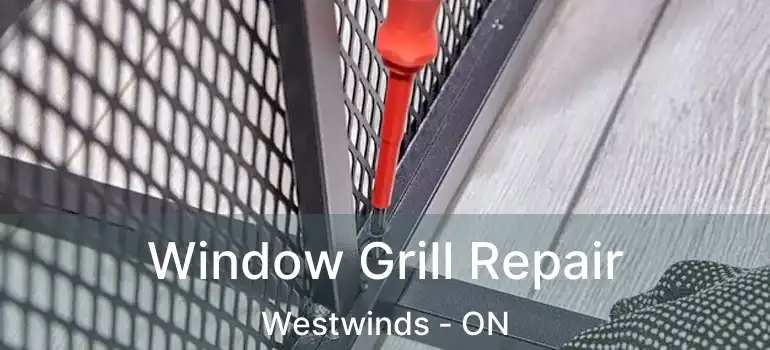 Window Grill Repair Westwinds - ON