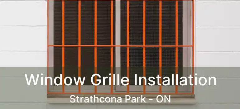 Window Grille Installation Strathcona Park - ON