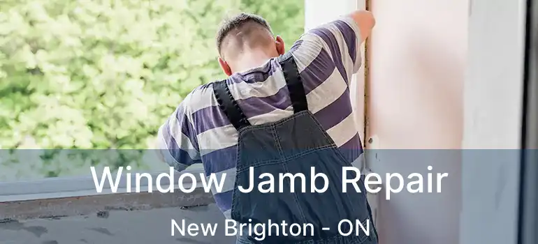 Window Jamb Repair New Brighton - ON