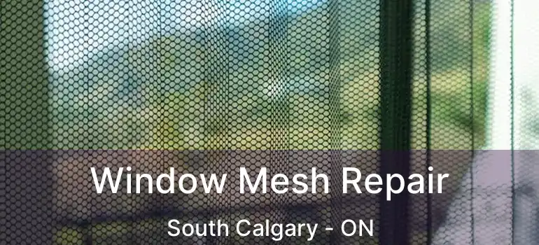 Window Mesh Repair South Calgary - ON