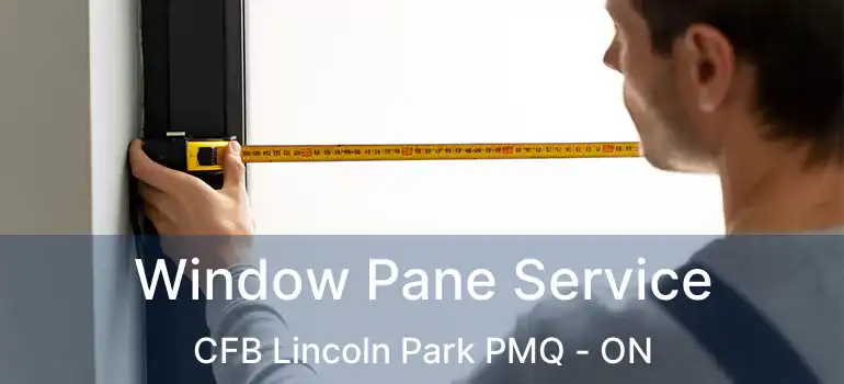 Window Pane Service CFB Lincoln Park PMQ - ON