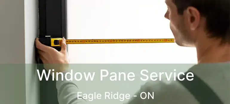 Window Pane Service Eagle Ridge - ON