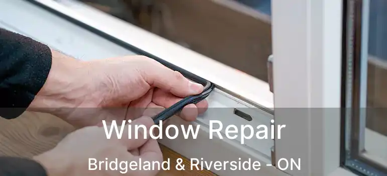 Window Repair Bridgeland & Riverside - ON