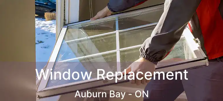 Window Replacement Auburn Bay - ON